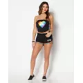 Equality Pride Rainbow Shorts at Spencer's
