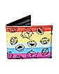 Rainbow Sesame Street Bifold Wallet