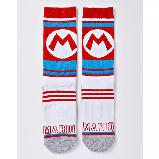 Mario Crew Socks - Super Mario Bros. at Spencer's