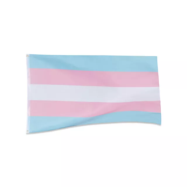 Transgender Pride Flag Banner at Spencer's