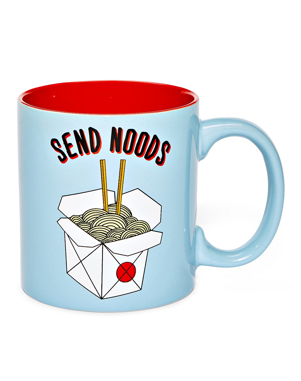 send noods coffee mug
