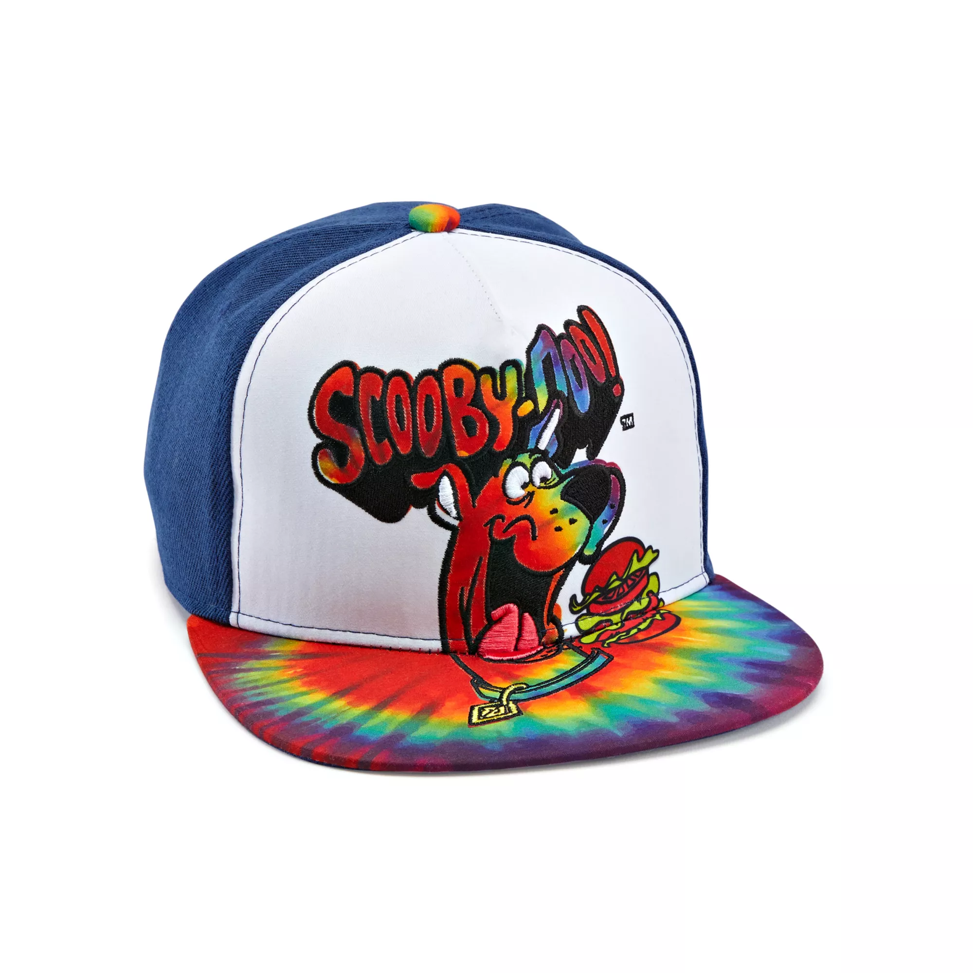 Tie Dye Scooby Doo Snapback Hat at Spencer's