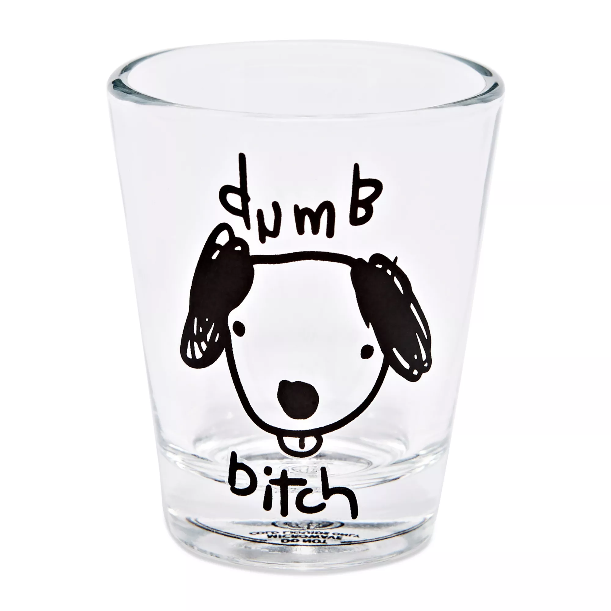 Dog Dumb Bitch Shot Glass - 1.5 oz. at Spencer's