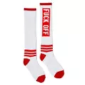 Fuck Off Knee High Socks at Spencer's