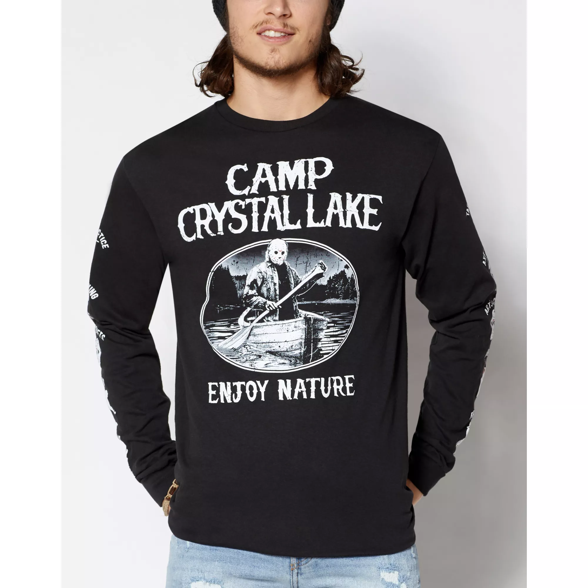 Camp Crystal Lake Long Sleeve T Shirt - Friday the 13th at Spencer's