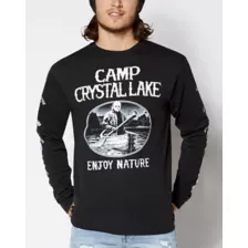 Camp Crystal Lake Long Sleeve T Shirt - Friday the 13th at Spencer's