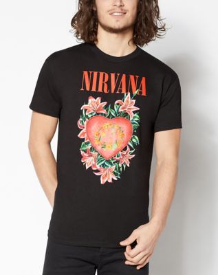 nirvana shirt orange