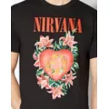 Floral Heart Nirvana T Shirt at Spencer's