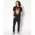 Floral Heart Nirvana T Shirt at Spencer's