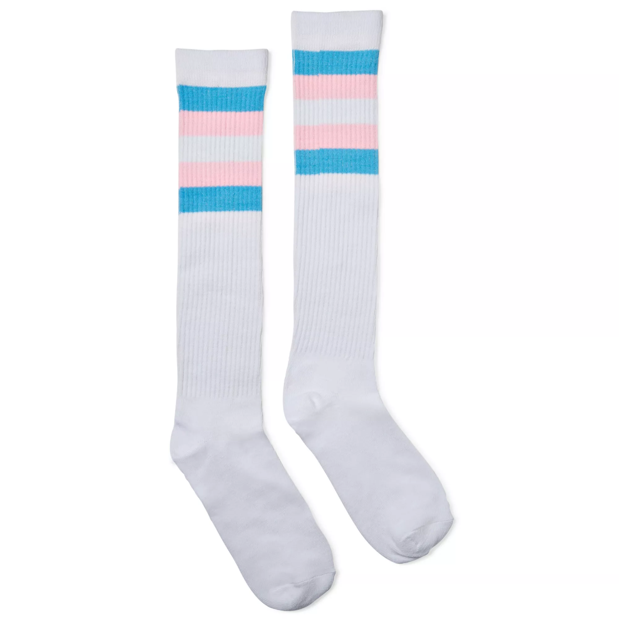 Transgender Stripe Knee High Socks at Spencer's
