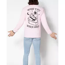 Wish You Were Here Long Sleeve T Shirt at Spencer's