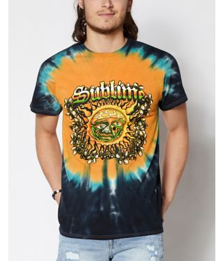 Tie Dye Sun Sublime T Shirt