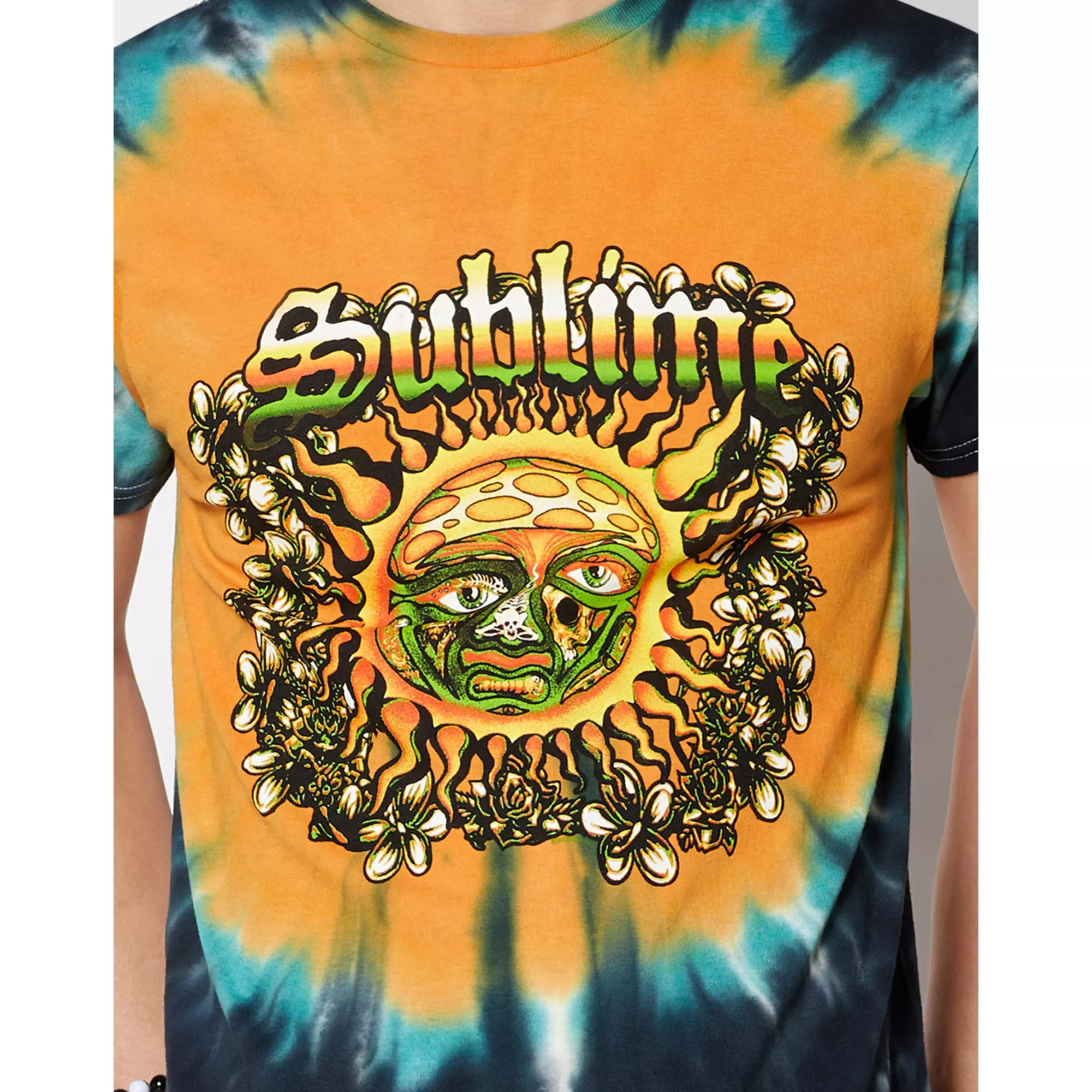 Tie Dye Sun Sublime T Shirt at Spencer's