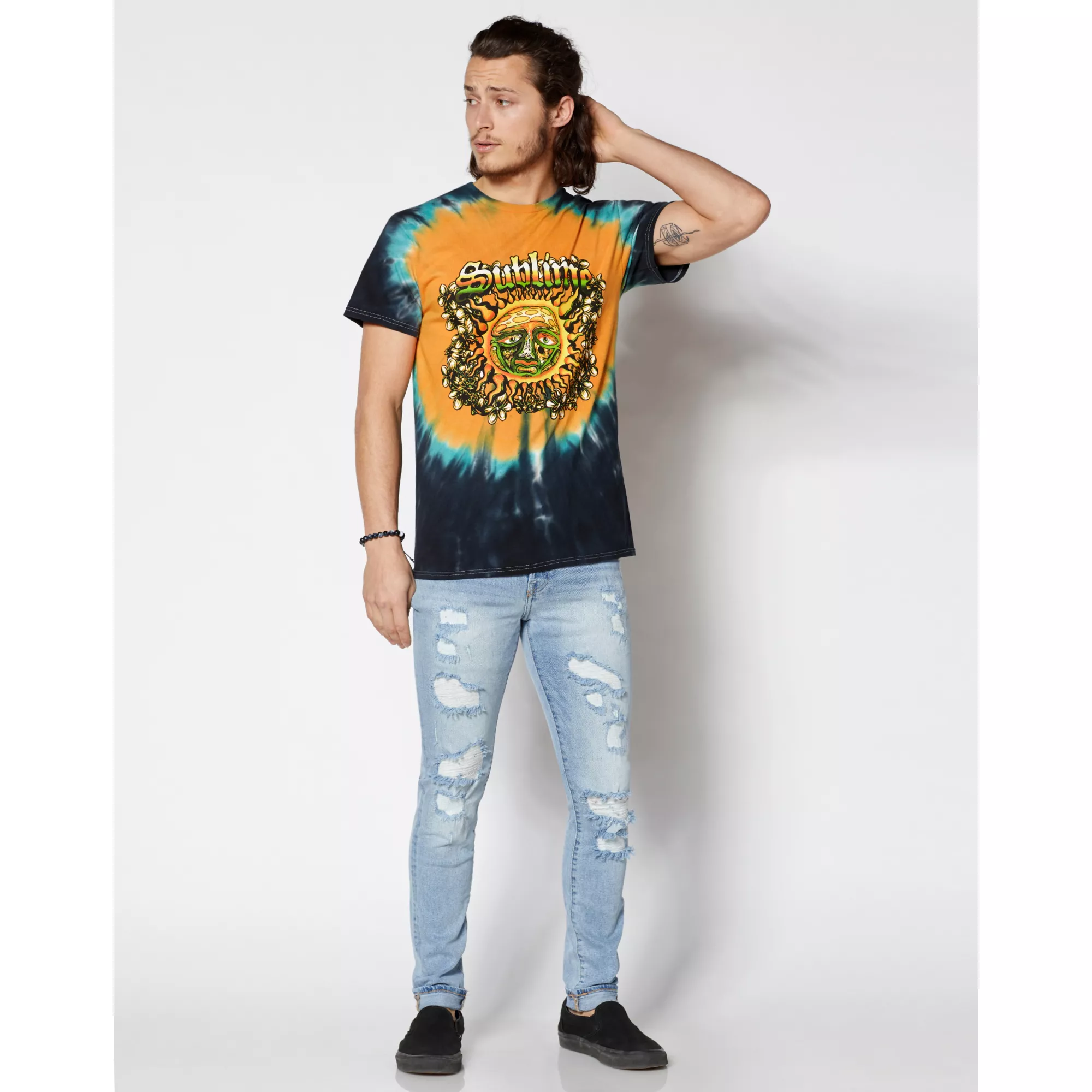 Tie Dye Sun Sublime T Shirt at Spencer's