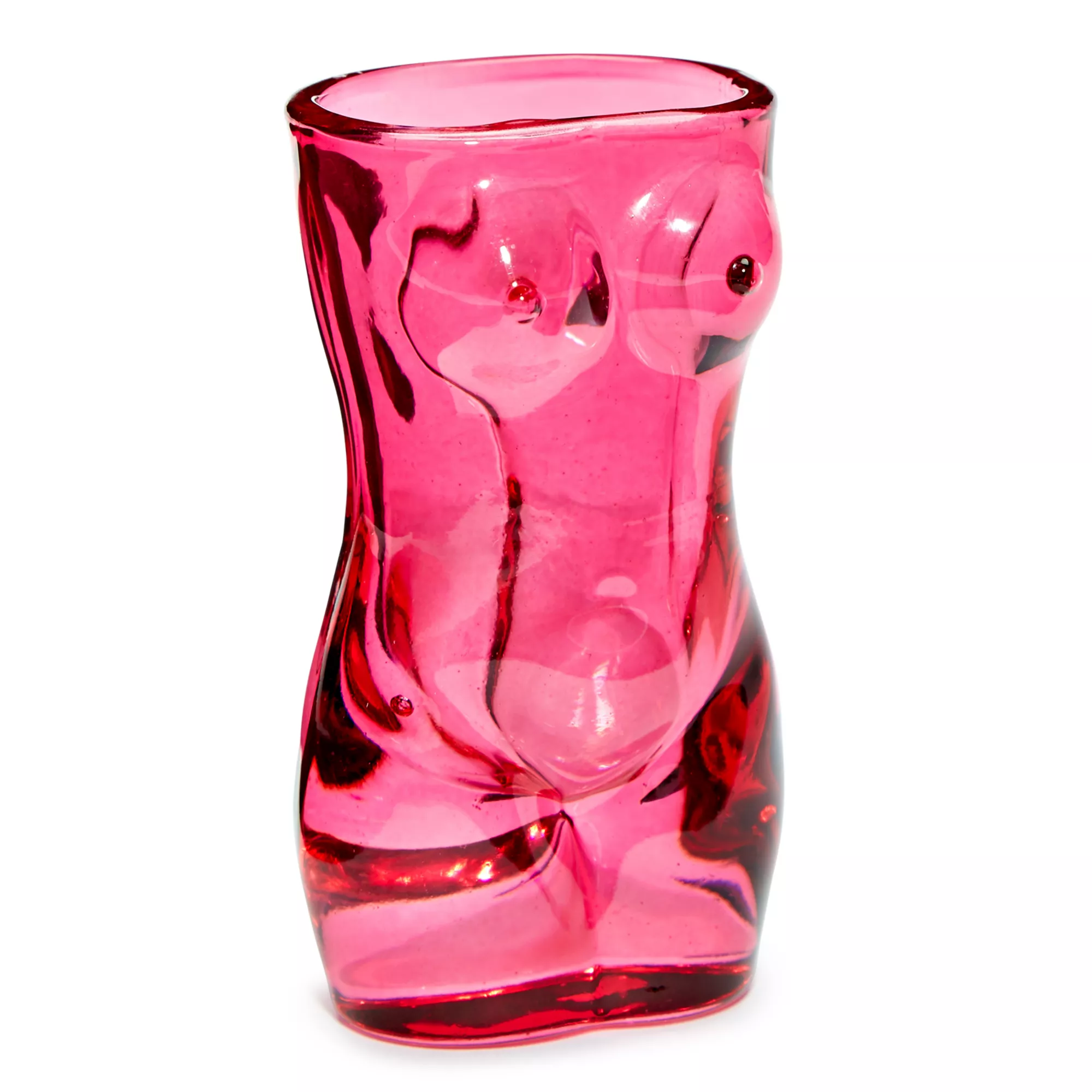 Pink Female Body Shot Glass - 1.5 oz. at Spencer's
