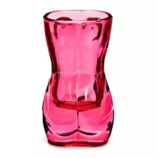 Pink Female Body Shot Glass - 1.5 oz. at Spencer's