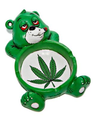 Bear Weed Leaf Ashtray