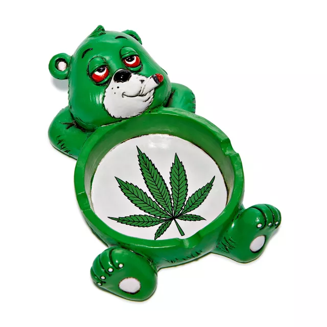 Bear Weed Leaf Ashtray at Spencer's