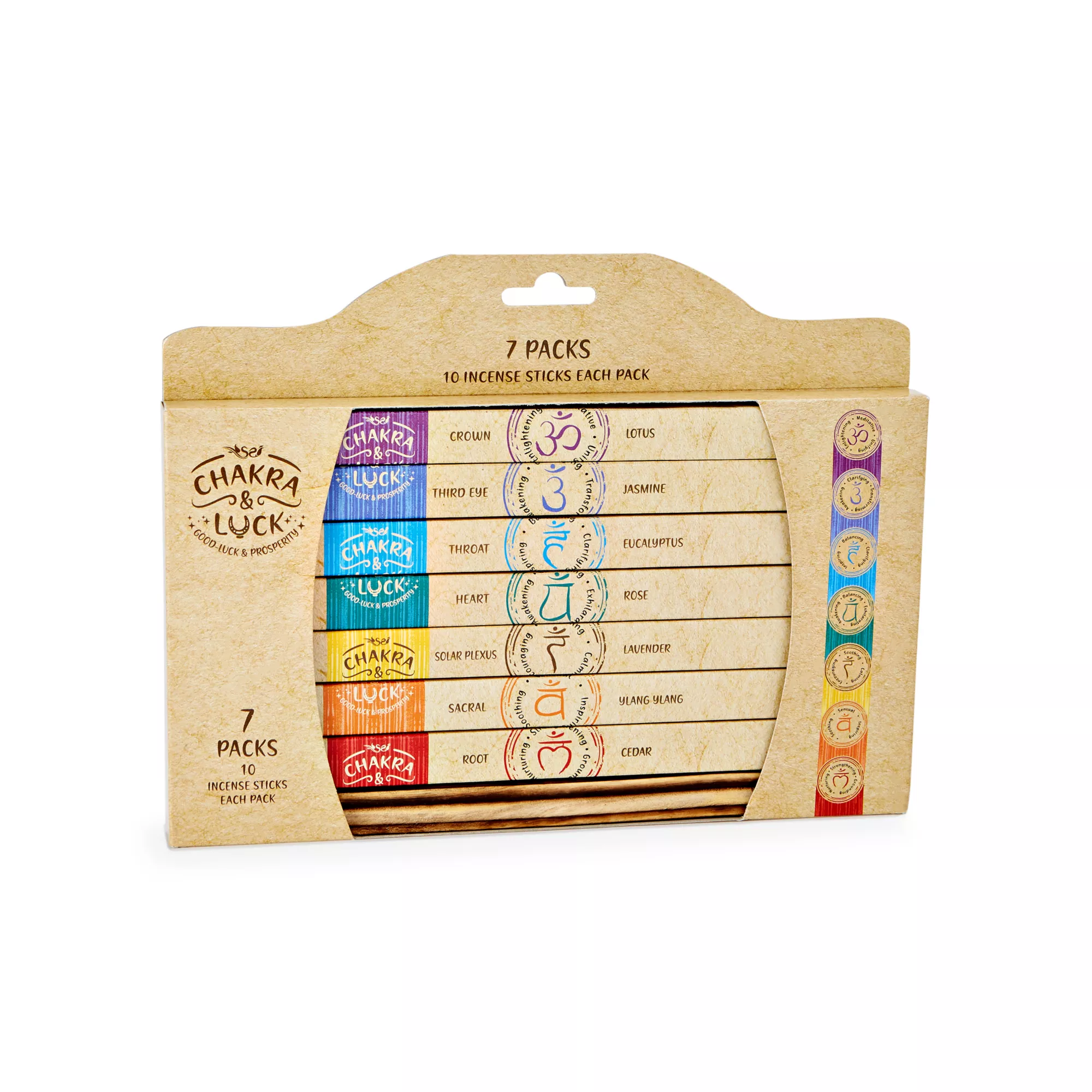 Chakra Incense - 7 Pack at Spencer's