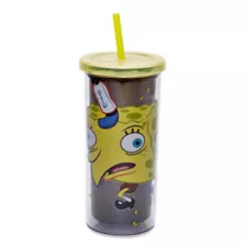 Meme SpongeBob SquarePants Cup With Straw 20 oz. - Nickelodeon at Spirit Halloween