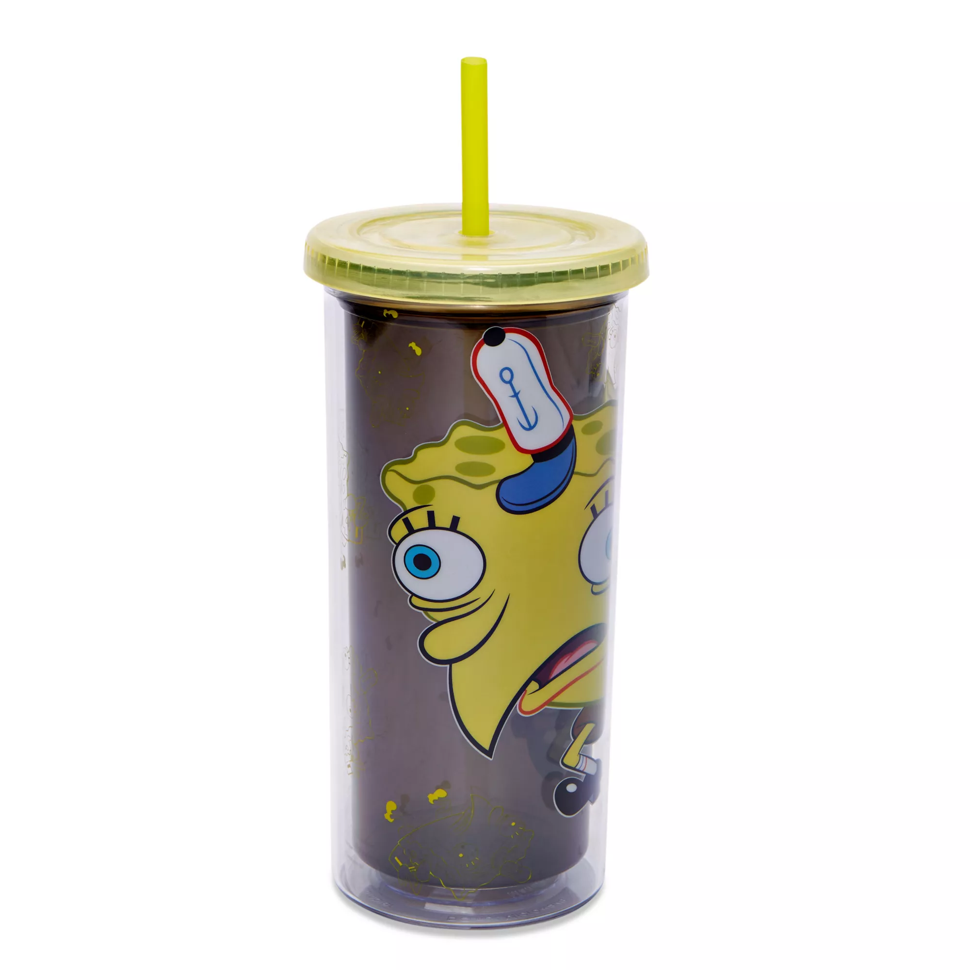 Meme SpongeBob SquarePants Cup With Straw 20 oz. - Nickelodeon at Spirit Halloween