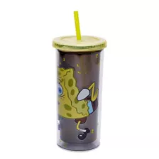 Meme SpongeBob SquarePants Cup With Straw 20 oz. - Nickelodeon at Spirit Halloween