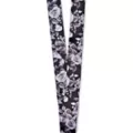 Grey Floral Lanyard at Spencer's