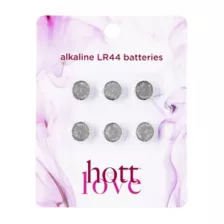 LR44 Batteries 6 Pack - Hott Love at Spencer's