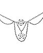 Double Chain Pentagram Necklace