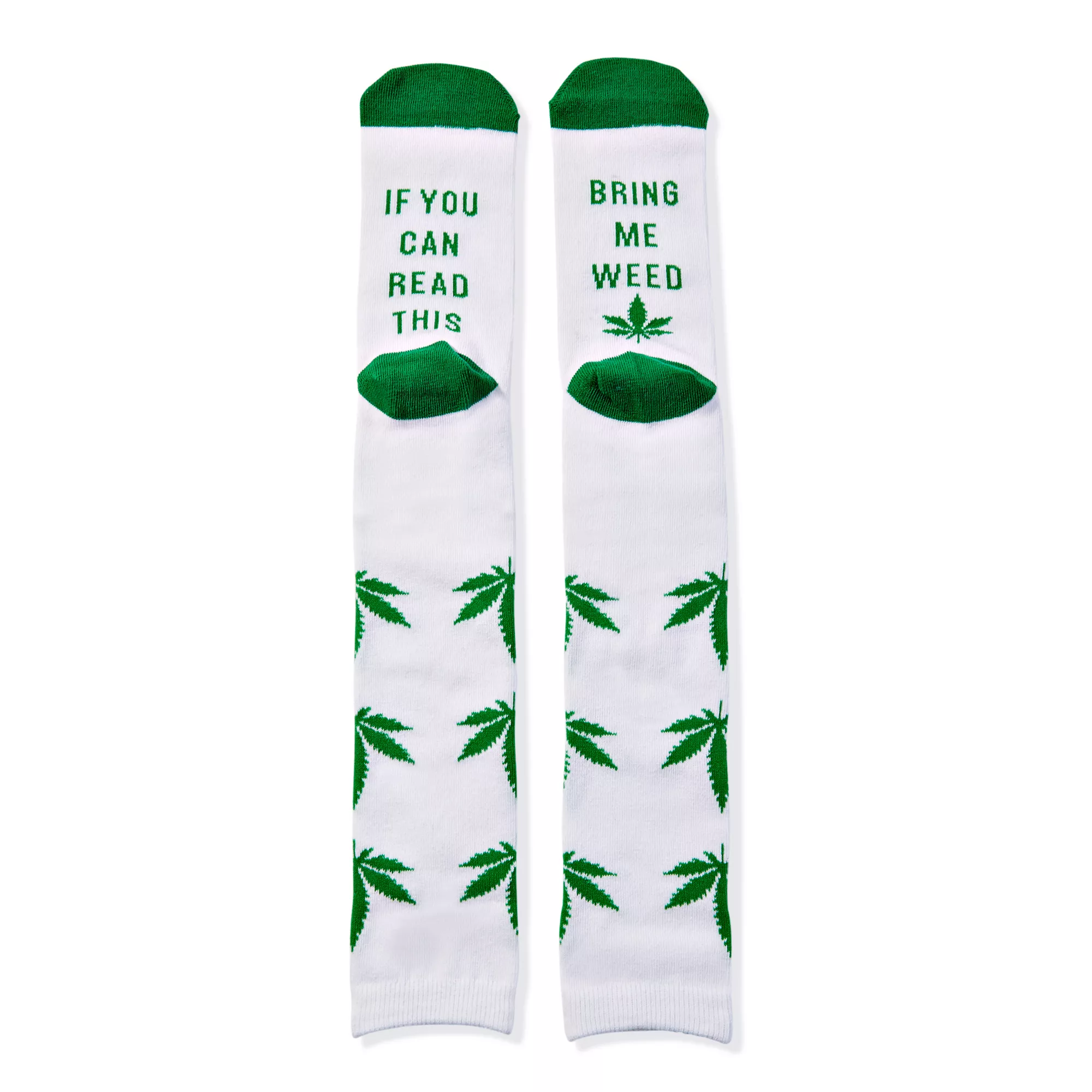 Bring Me Weed Knee High Socks at Spencer's