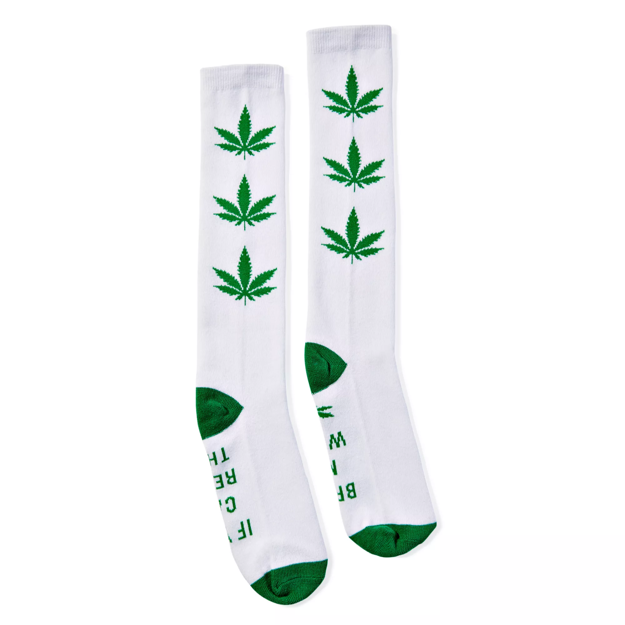 Bring Me Weed Knee High Socks at Spencer's