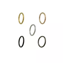 Multi-Pack Colored Hoop Nose Rings - 5 Pack at Spencer's