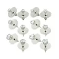 Multi-Pack Round Heart CZ Stud Earrings - 6 Pair at Spencer's