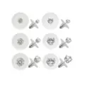 Multi-Pack Round Heart CZ Stud Earrings - 6 Pair at Spencer's