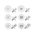 Multi-Pack CZ Stars and Heart Stud Earrings 6 Pair - 20 Gauge at Spencer's