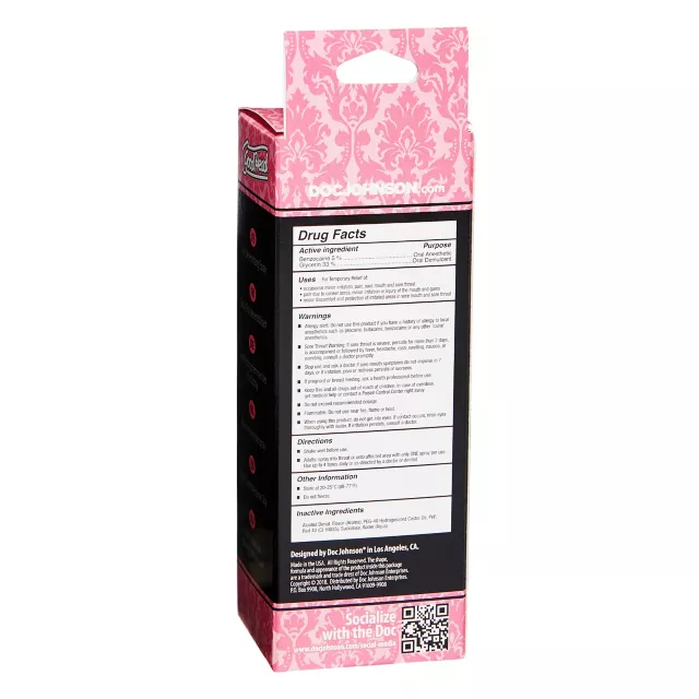 Numbing Wild Watermelon Flavored Deep Throat Spray - 2 oz. at Spencer's