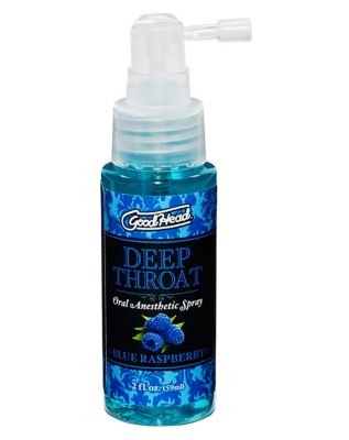 Goodhead - Deep Throat Spray To-Go - Cotton Candy - 0.30 fl. oz.