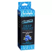 Numbing Blue Raspberry Deep Throat Spray - 2 oz. at Spencer's