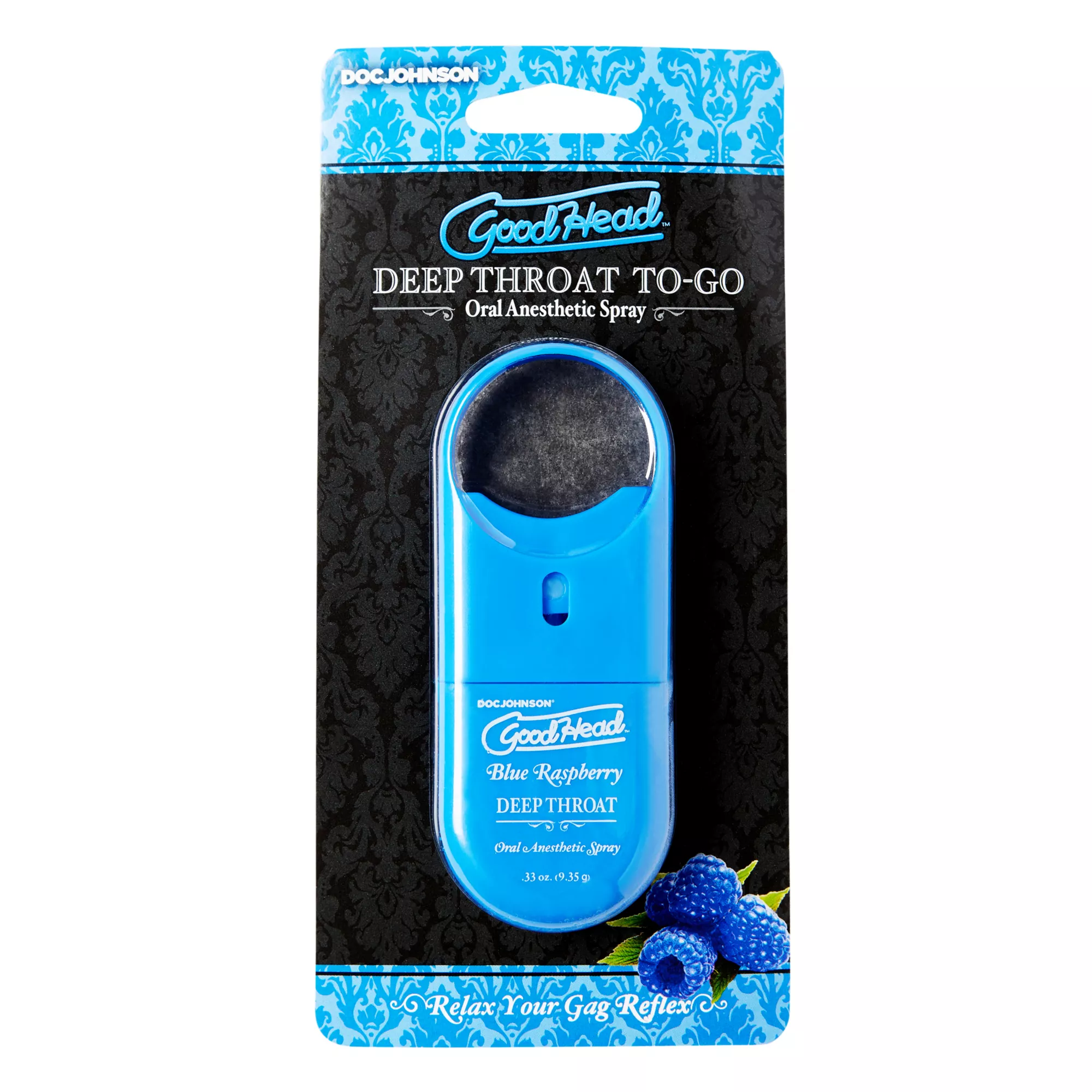 Numbing Blue Raspberry Deep Throat Spray To-Go at Spencer's