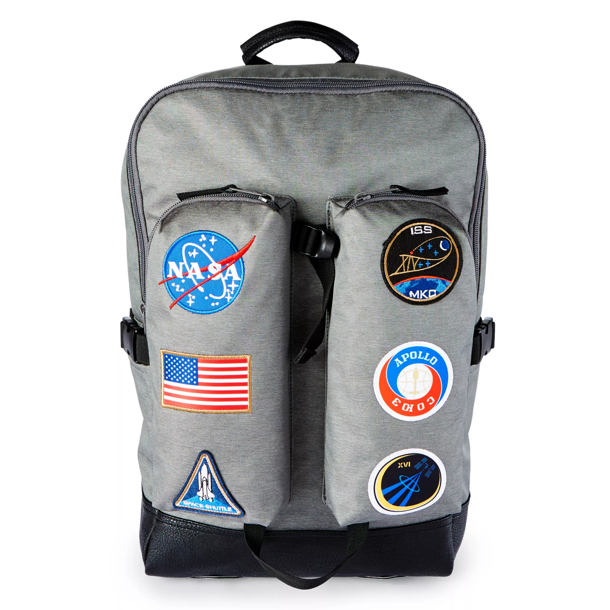NASA Patches Built-Up Backpack at Spencer's