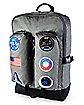NASA Patches Built Up Backpack