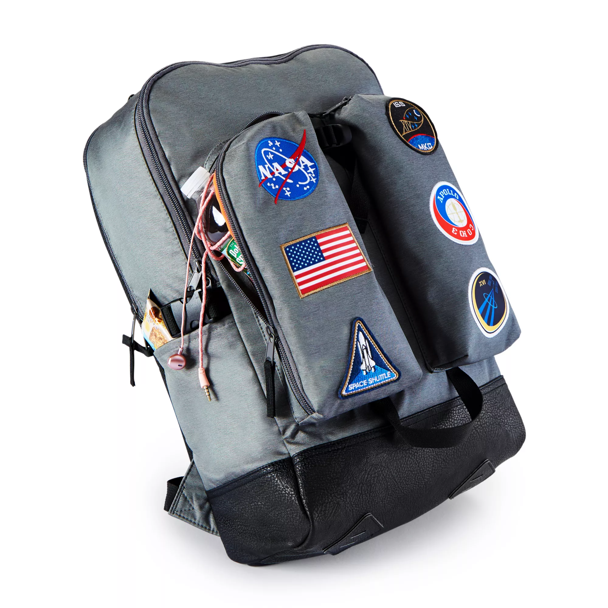 NASA Patches Built-Up Backpack at Spencer's
