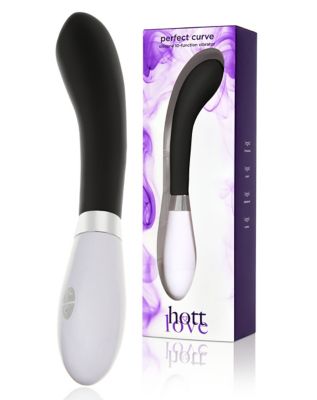 Perfect Curve Multi Speed G-Spot Vibrator 7 Inch - Hott Love