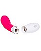 Perfect Curve Pink Multi Speed G-Spot Vibrator 7 Inch - Hott Love