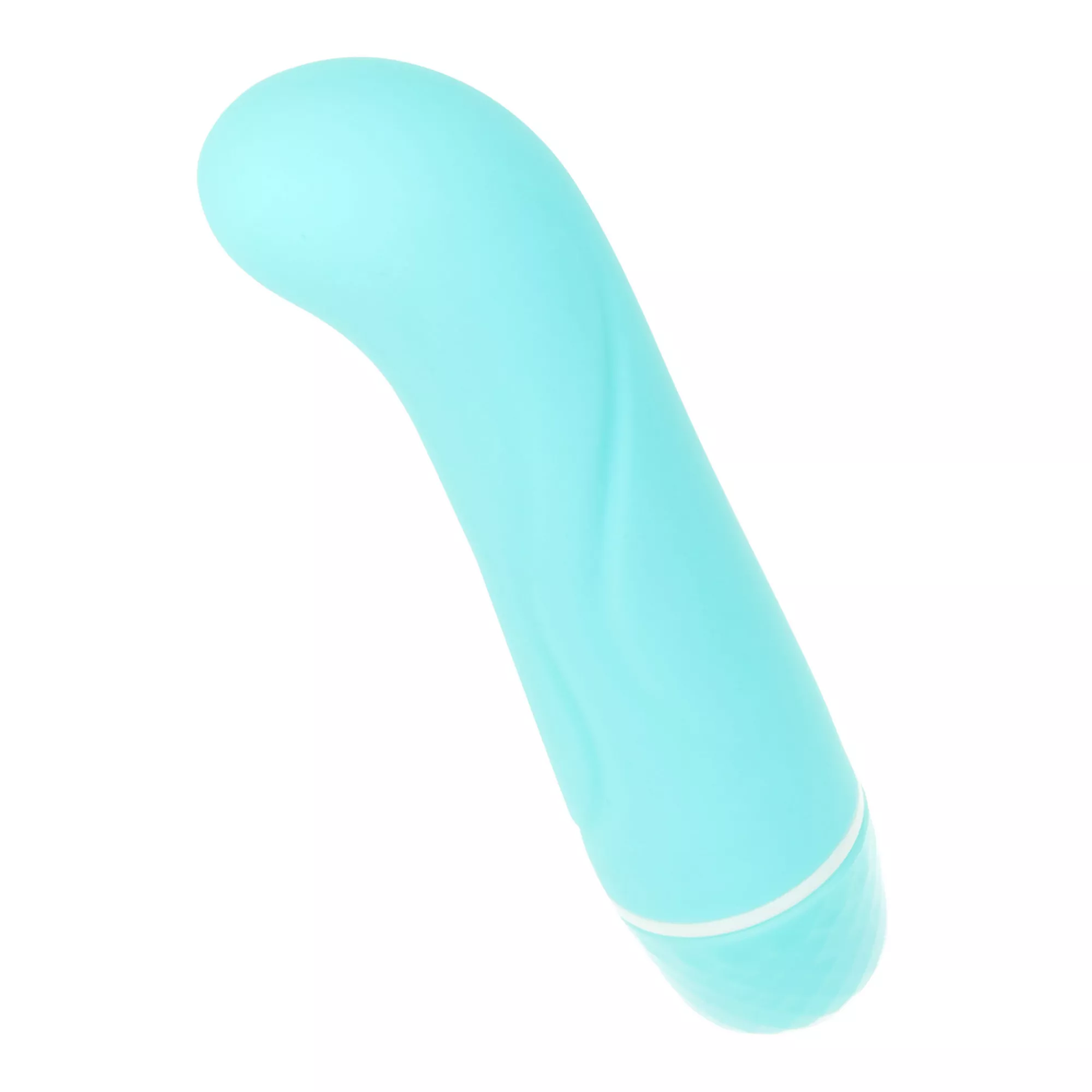 Soft Curves Multi-Function Waterproof G-Spot Vibrator 5 Inch Turquoise - Hott Love at Spencer's