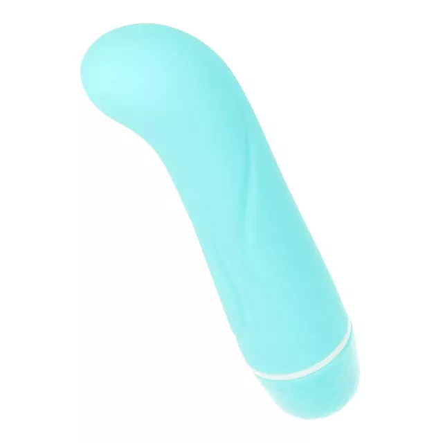 Soft Curves Multi-Function Waterproof G-Spot Vibrator 5 Inch Turquoise - Hott Love at Spencer's