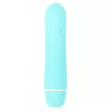 Soft Curves Multi-Function Waterproof G-Spot Vibrator 5 Inch Turquoise - Hott Love at Spencer's