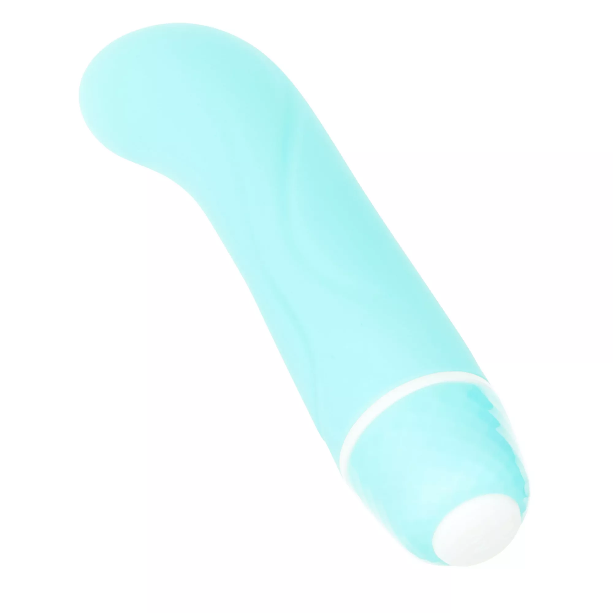 Soft Curves Multi-Function Waterproof G-Spot Vibrator 5 Inch Turquoise - Hott Love at Spencer's