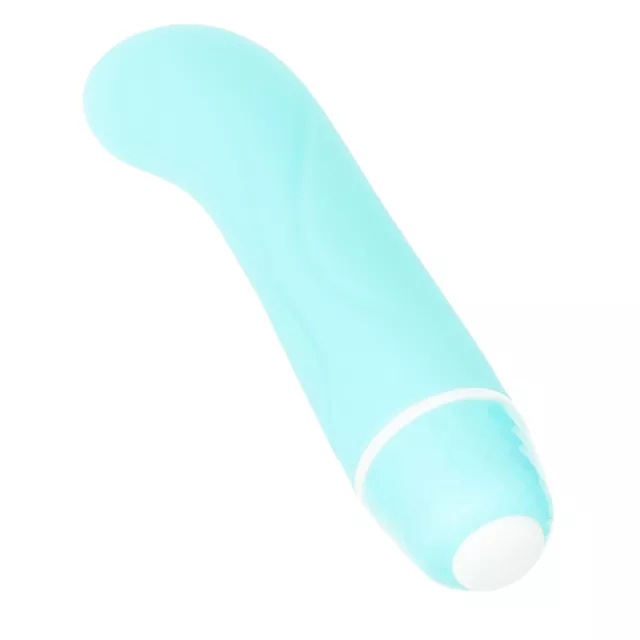Soft Curves Multi-Function Waterproof G-Spot Vibrator 5 Inch Turquoise - Hott Love at Spencer's