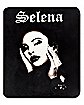 Black and White Selena Fleece Blanket